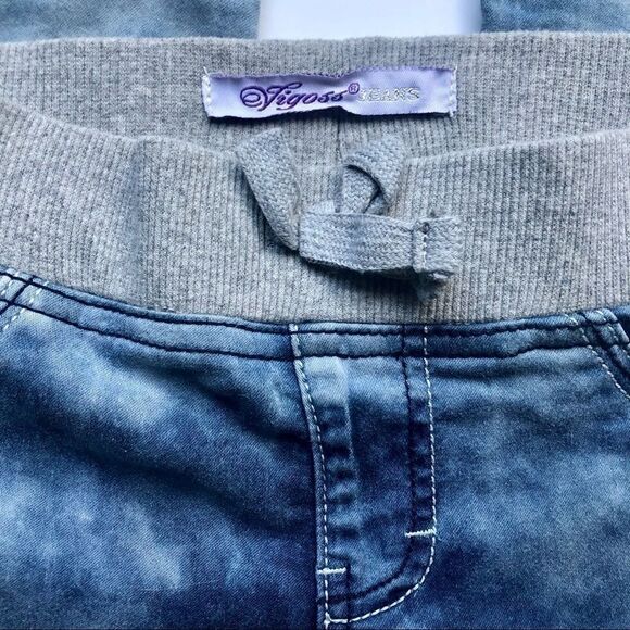 3/$25 VIGOSS STONEWASHED PULL-ON SKINNY JEANS - Picture 5 of 9